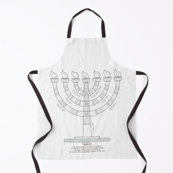 Item preview, Spiritual Menorah | Seven Spirits of God - Isaiah 11:2 designed and sold by shekinah.hong.