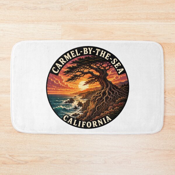 Item preview, Carmel-by-the-Sea California: Coastal Lone Cypress  designed and sold by CircinusStore.