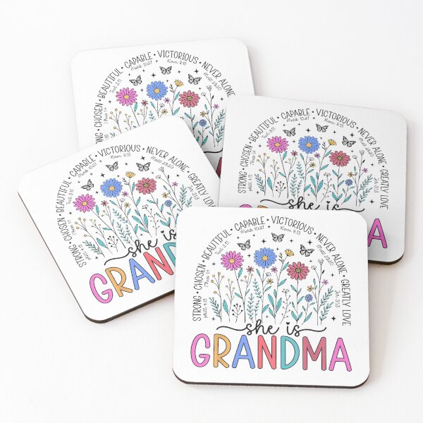Item preview, She is Grandma Christian Mother's Day Religious Grandma T-Shirt designed and sold by DArtfulStudio.
