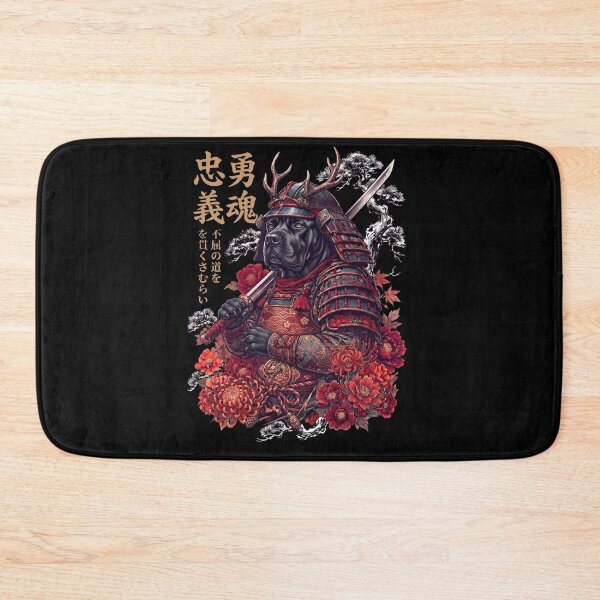 Item preview, Japanese Cane Corso Art Samurai Aesthetic Dog Owner designed and sold by DoodleTortle.
