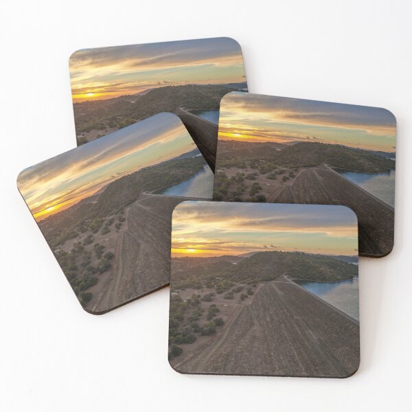 Item preview, Aerial View Over Glenbawn Dam at Sunset designed and sold by Justin Mckinney.