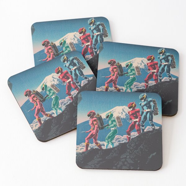 Item preview, Kaiju Rangers Ukiyo-e: Mount Fuji Expedition designed and sold by Visual Studio.