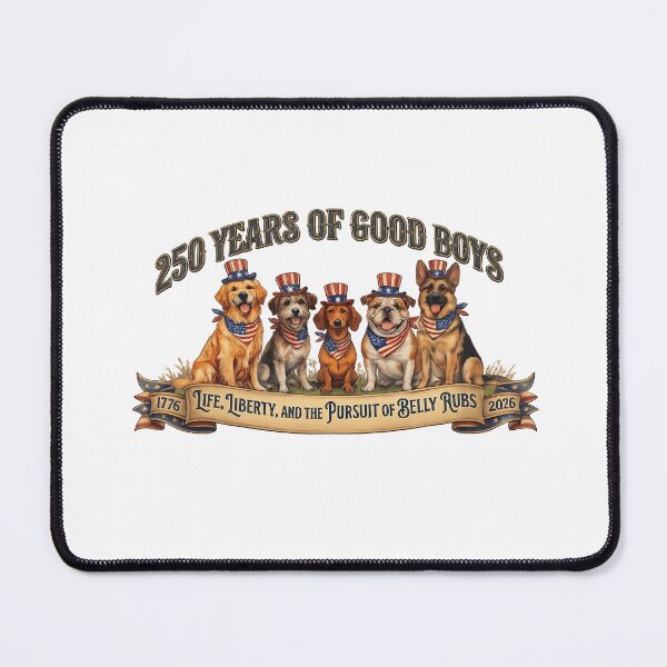 Item preview, Patriotic Dogs USA 250th Anniversary designed and sold by kennedy-brook.