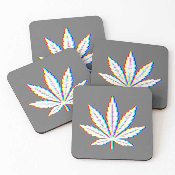 Item preview, Mens Weed Leaf Trippy RGB Marijuana Psychedelic Vaporware EDM Performance designed and sold by KristineLi.