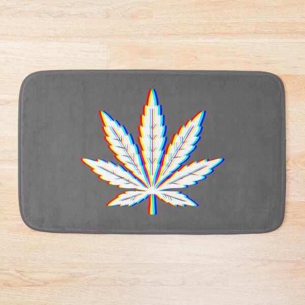 Item preview, Mens Weed Leaf Trippy RGB Marijuana Psychedelic Vaporware EDM Performance designed and sold by KristineLi.