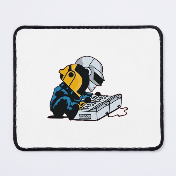 Item preview, Daft Punk Retro DJ Chibi Robot Cartoon designed and sold by michldpage.