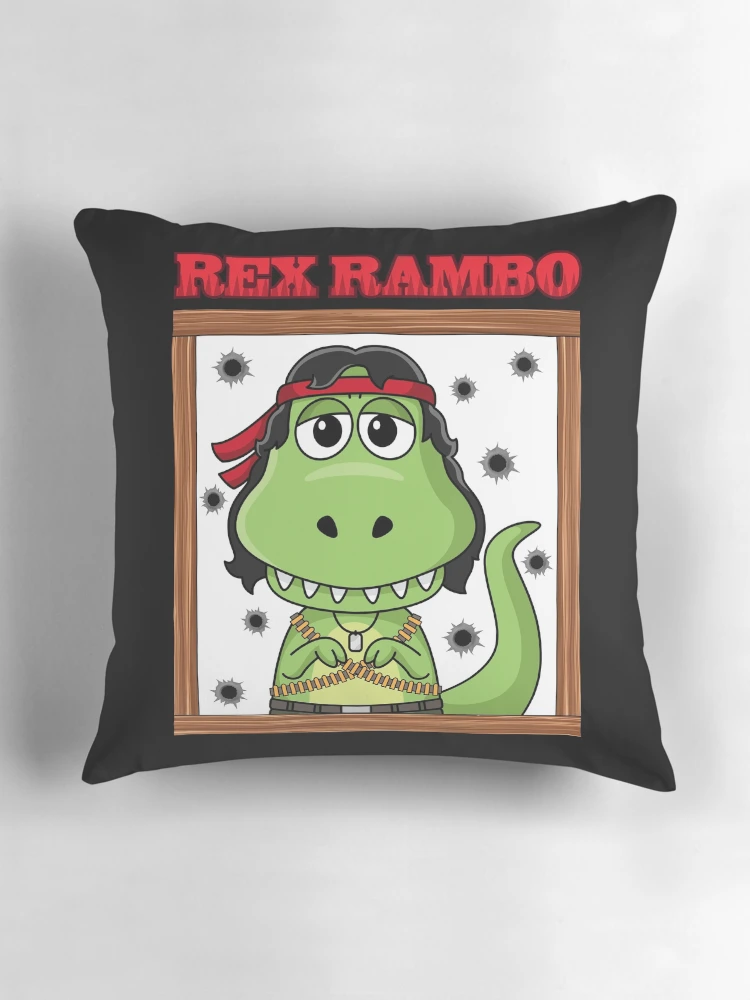 Thumbnail 3 of 4, Pillow, Rex Rambo designed and sold by TeeCodes.