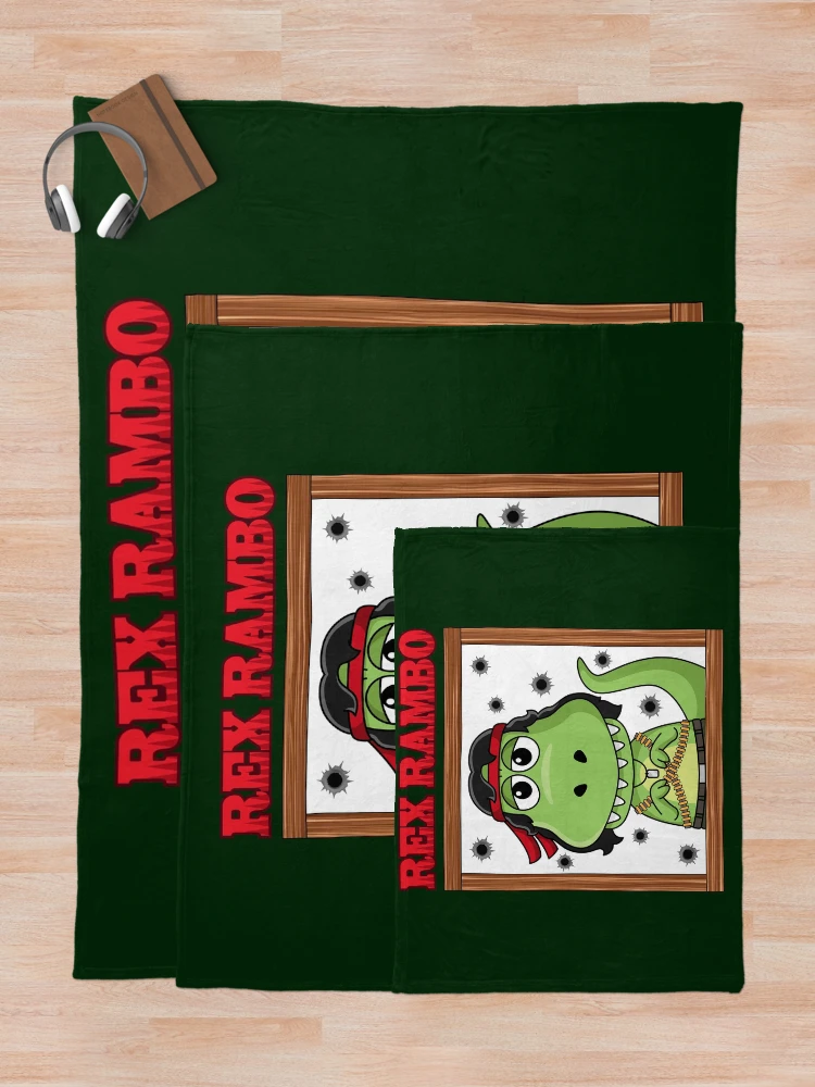 Thumbnail 5 of 6, Throw Blanket, Rex Rambo designed and sold by TeeCodes.