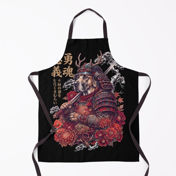 Item preview, Japanese Great Dane Art Samurai Aesthetic Dog Owner designed and sold by DoodleTortle.