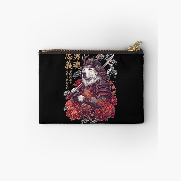 Item preview, Japanese Great Pyrenees Art Samurai Aesthetic Dog Owner designed and sold by DoodleTortle.