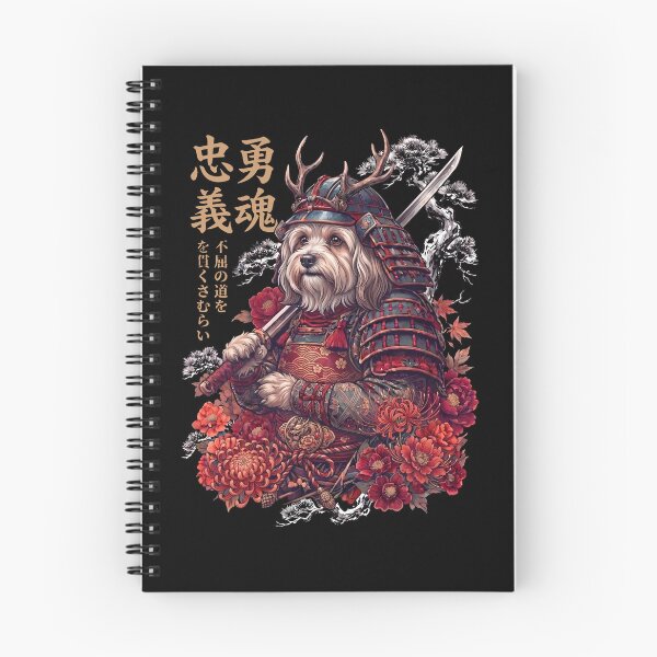 Item preview, Japanese Havanese Art Samurai Aesthetic Dog Owner designed and sold by DoodleTortle.