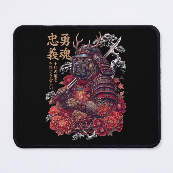 Item preview, Japanese Mastiff Art Samurai Aesthetic Dog Owner designed and sold by DoodleTortle.