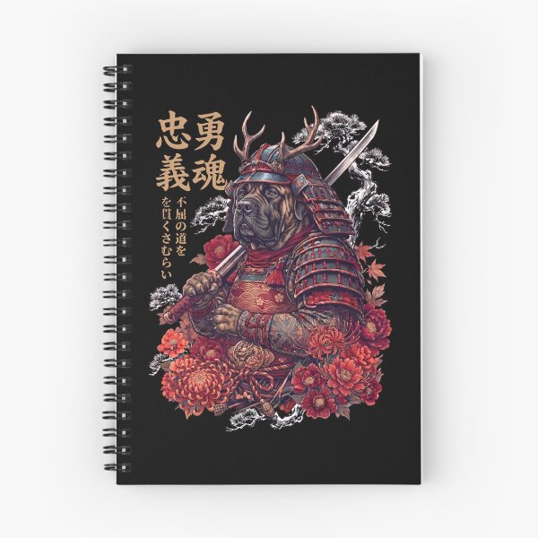 Item preview, Japanese Mastiff Art Samurai Aesthetic Dog Owner designed and sold by DoodleTortle.