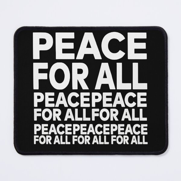 Item preview, Peace For All Global Unity Human Rights Activism designed and sold by WormJ.