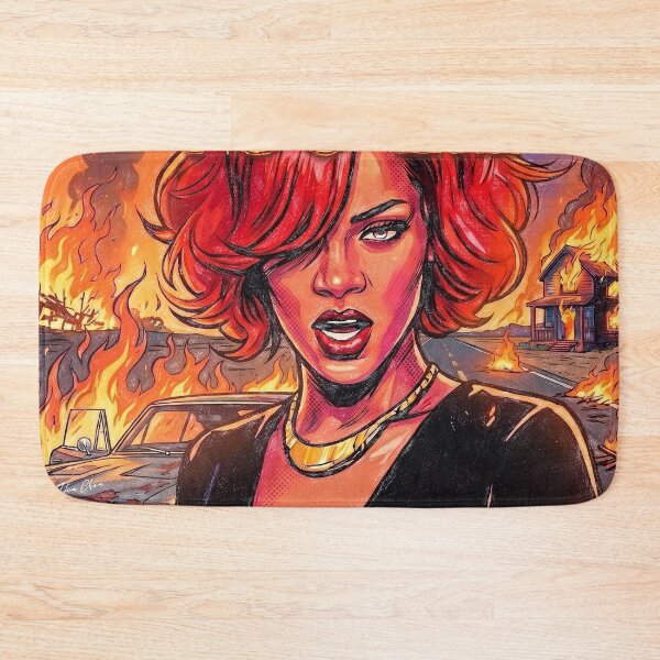Item preview, Love The Way You Lie Pop Art Fire designed and sold by Hen-C-Art.