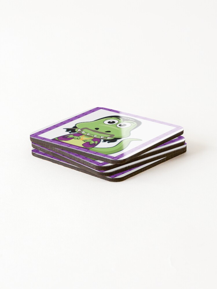 Thumbnail 4 of 5, Coasters (Set of 4), Rexor Ramon designed and sold by TeeCodes.
