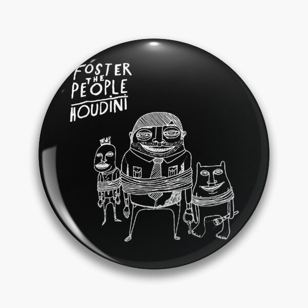 Item preview, Foster The People Houdini Line Art Illustration designed and sold by michldpage.