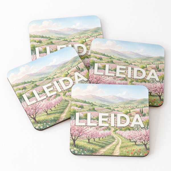Item preview, Lleida Spain Orchard Poster - Idyllic Spring Blossom Art designed and sold by ryanguas.
