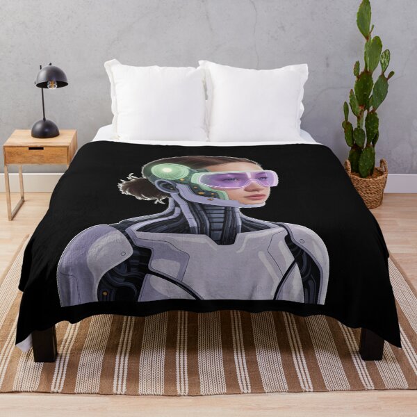 Item preview, Cyborg but Make it Aesthetic T-Shirt | AI-Powered Human | Pastel Cyberpunk Futuristic Shirt designed and sold by ImaginedSpace7.