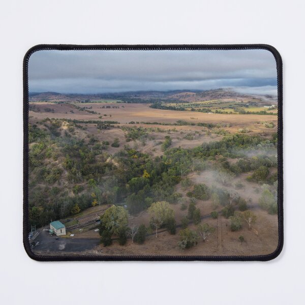 Item preview, Aerial scene capturing Glenbawn Dam shrouded in fog designed and sold by Southern Cross Lifestyle .