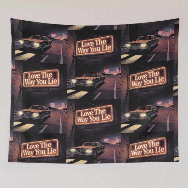 Item preview, Love The Way You Lie Neon Sign Retro Highway designed and sold by Hen-C-Art.