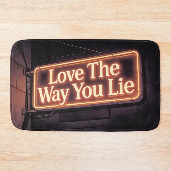 Item preview, Love The Way You Lie Neon Sign Retro Highway designed and sold by Hen-C-Art.