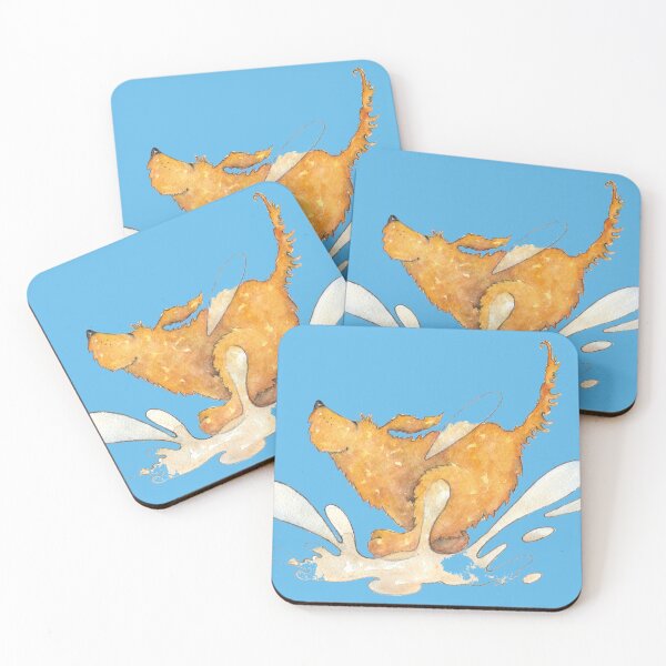 Item preview, Splash Dog designed and sold by Annie White Illustration.