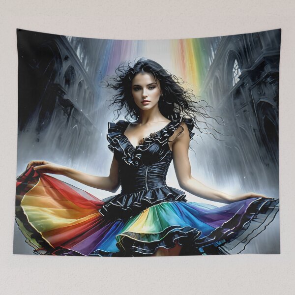 Item preview, Grayish rainbow 26 designed and sold by deep-sea-birds.