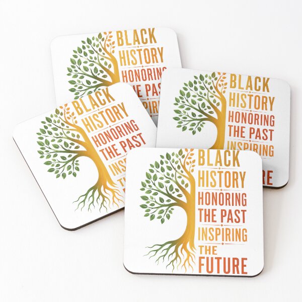 Item preview, Black History Honoring The Past Inspiring The Future Tree designed and sold by Gnomes-design.