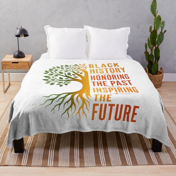 Item preview, Black History Honoring The Past Inspiring The Future Tree designed and sold by Gnomes-design.