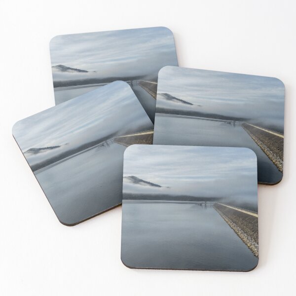 Item preview, Aerial scene capturing Glenbawn Dam shrouded in fog designed and sold by Southern Cross Lifestyle .