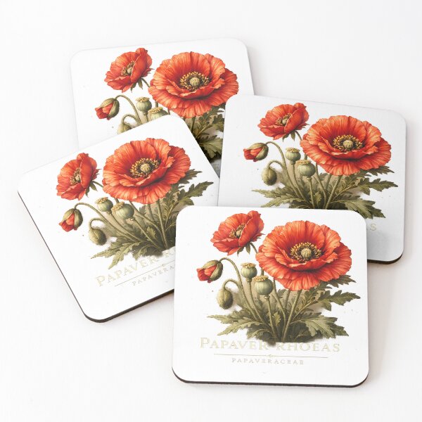 Item preview, Red poppies designed and sold by GGAUL.
