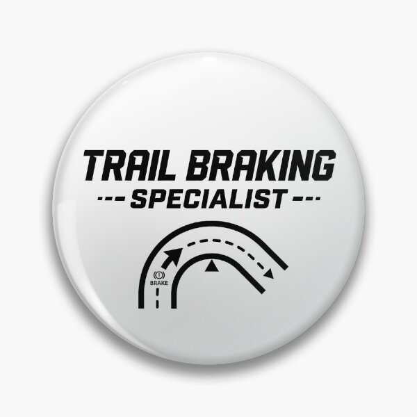 Item preview, Trail Braking Specialist - Sim Racing designed and sold by GarageGraphics.