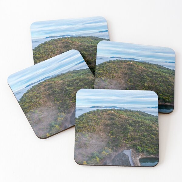 Item preview, Aerial scene capturing Glenbawn Dam shrouded in fog designed and sold by Southern Cross Lifestyle .