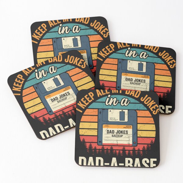Item preview, Keep All My Dad Jokes In A Dad-A-Base designed and sold by emundSpree.