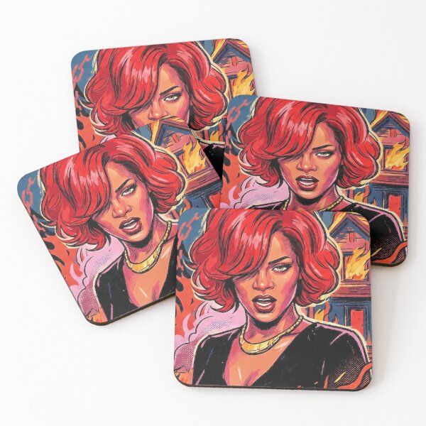 Item preview, Love The Way You Lie Comic Pop Art Portrait designed and sold by Hen-C-Art.