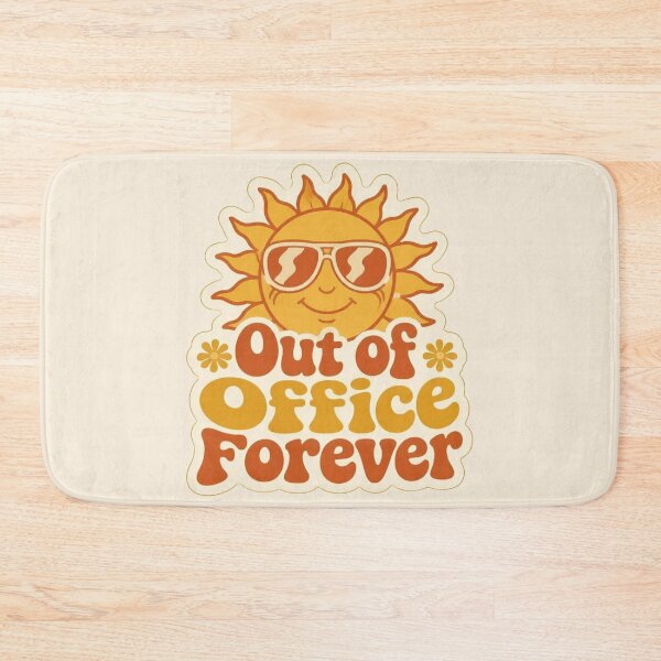 Item preview, Out Of Office Forever Retro Summer Sun designed and sold by Nova Blend.