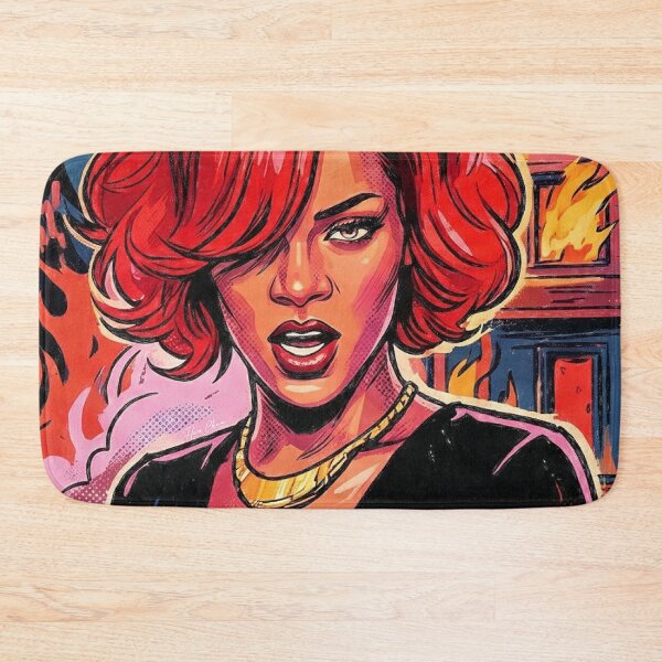 Item preview, Love The Way You Lie Comic Pop Art Portrait designed and sold by Hen-C-Art.