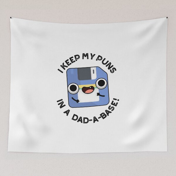 Item preview, I Keep My Puns In A Dad-A-Base Funny Dad Puns designed and sold by emundSpree.