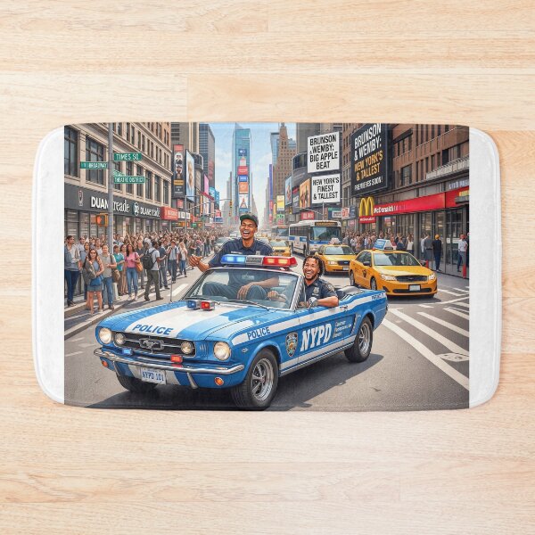 Item preview, Jalen Brunson Victor Wembanyama Buddy Cops designed and sold by Home Decor Art.
