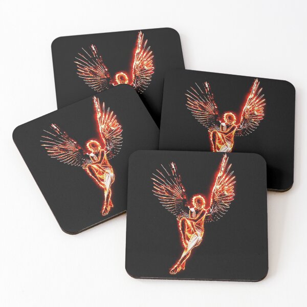 Item preview, Illenium Phoenix Fire Angel Wings EDM Music designed and sold by michldpage.