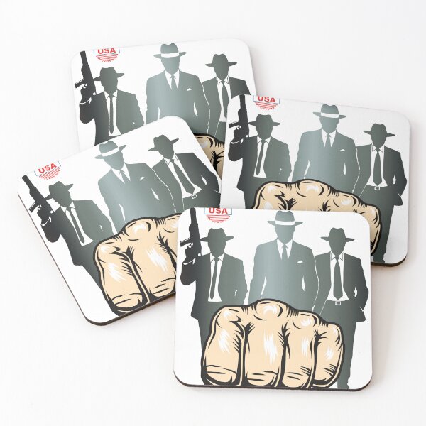 Item preview, Vintage American Mafia Gangsters and Punch designed and sold by Kinzy P. A..