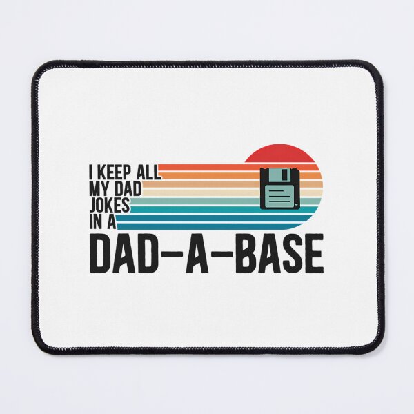 Item preview, I Keep All My Dad Jokes In A Dad-A-Base Funny Sunset Vintage designed and sold by emundSpree.