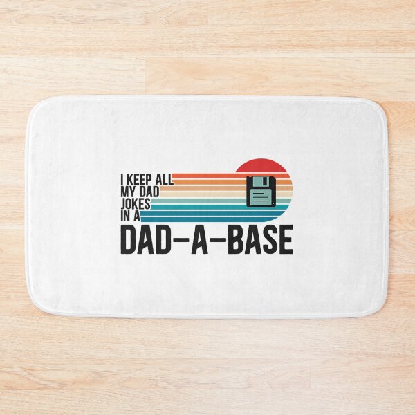 Item preview, I Keep All My Dad Jokes In A Dad-A-Base Funny Sunset Vintage designed and sold by emundSpree.