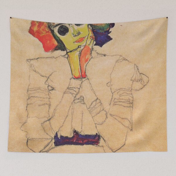 Item preview, Egon Schiele - Girls with sunglasses designed and sold by Erlin Rudho.