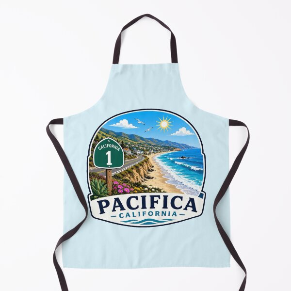 Item preview, Pacifica, California - Highway 1 Coastal Scene designed and sold by Myra365Art.