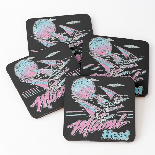 Item preview, Miami Heat Vice City Synthwave Windsurfing Retro designed and sold by michldpage.