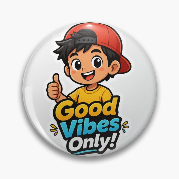 Item preview, Good Vibes Only Cute Cartoon Character Sticker Positive Motivation Decal designed and sold by Digital_products_0111.