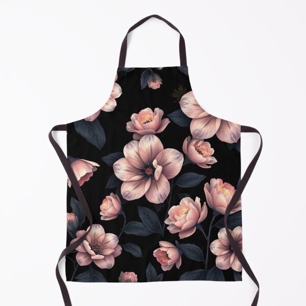 Item preview, Pink Blossoms on Dark Background designed and sold by IntelliMindDesigns.
