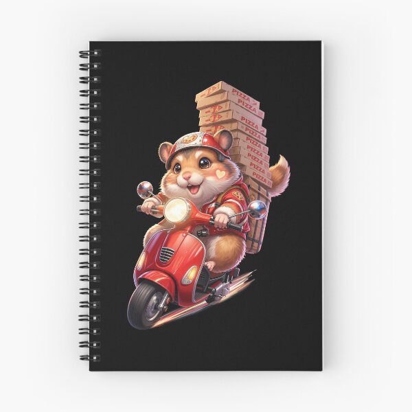Item preview, Express Pizza Delivery Hamster designed and sold by HexOne.